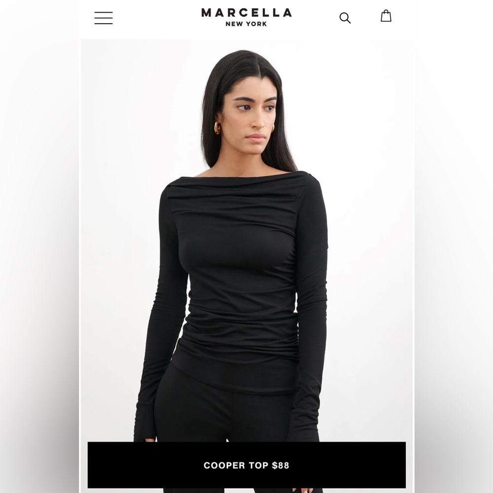 Elegant Black Women's Top